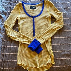 Hurley ribbed henley